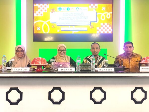 Rapat kerja Fakultas Hukum Universitas Ichsan Gorontalo, Menyatukan Visi dan Misi Menuju Fakultas Yang Unggul.